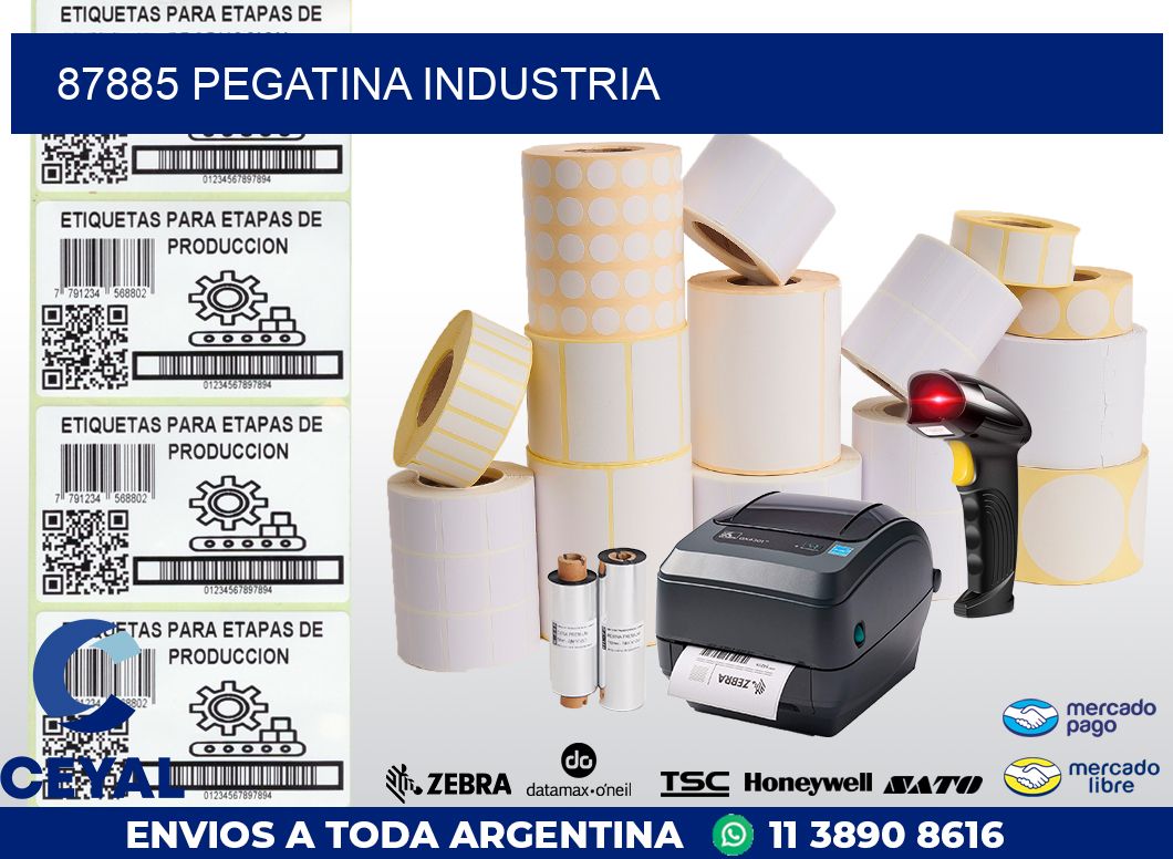 87885 PEGATINA INDUSTRIA
