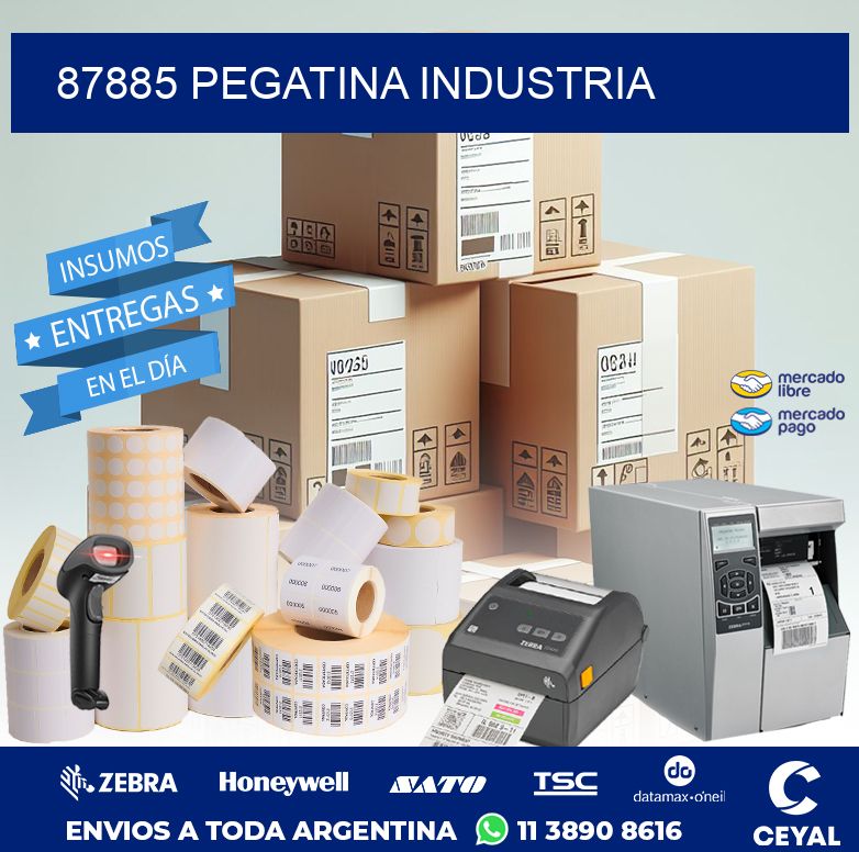 87885 PEGATINA INDUSTRIA