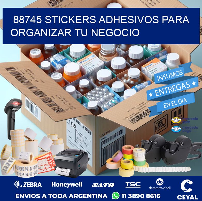 88745 STICKERS ADHESIVOS PARA ORGANIZAR TU NEGOCIO