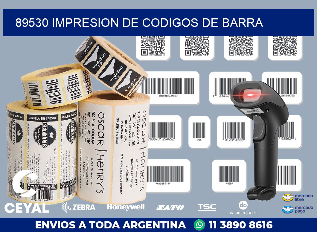 89530 IMPRESION DE CODIGOS DE BARRA