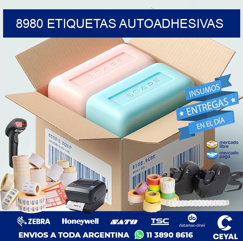 8980 ETIQUETAS AUTOADHESIVAS