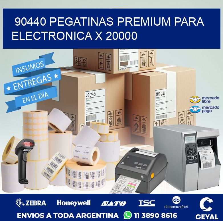 90440 PEGATINAS PREMIUM PARA ELECTRONICA X 20000