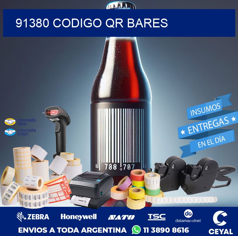 91380 CODIGO QR BARES