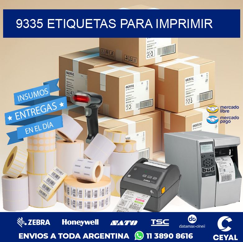 9335 ETIQUETAS PARA IMPRIMIR