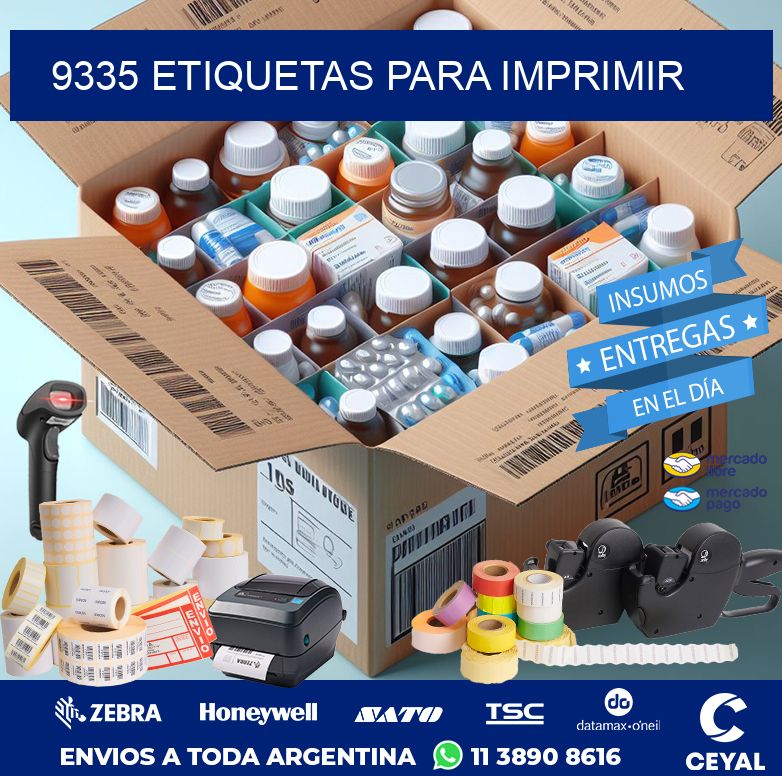 9335 ETIQUETAS PARA IMPRIMIR