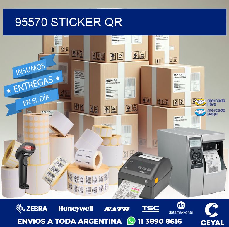 95570 STICKER QR