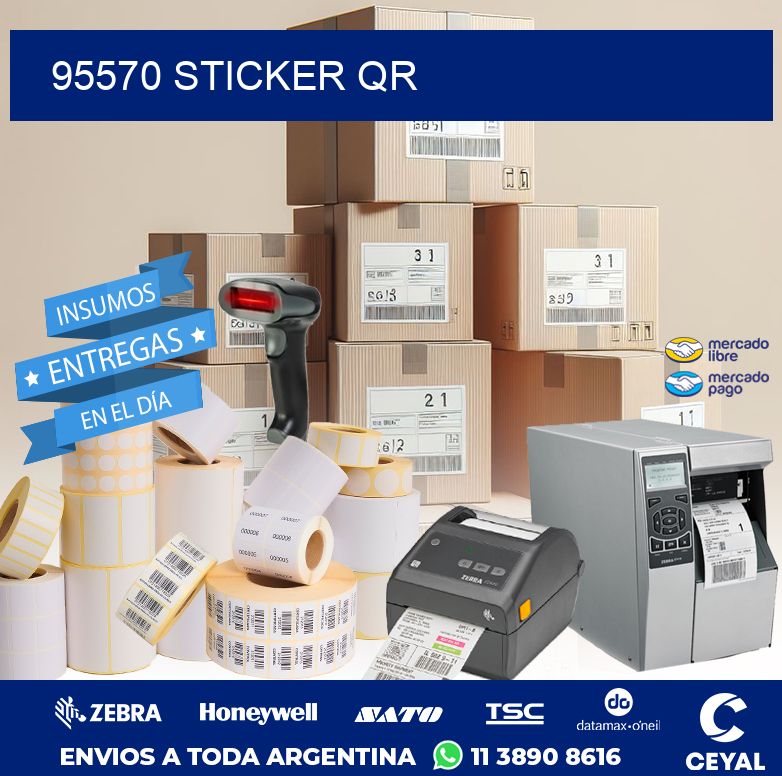 95570 STICKER QR