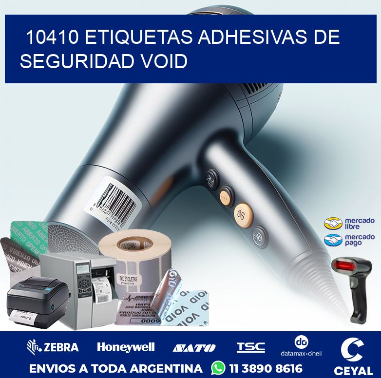 10410 ETIQUETAS ADHESIVAS DE SEGURIDAD VOID
