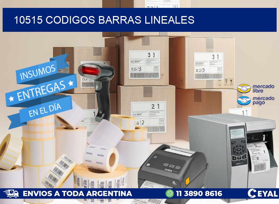 10515 CODIGOS BARRAS LINEALES
