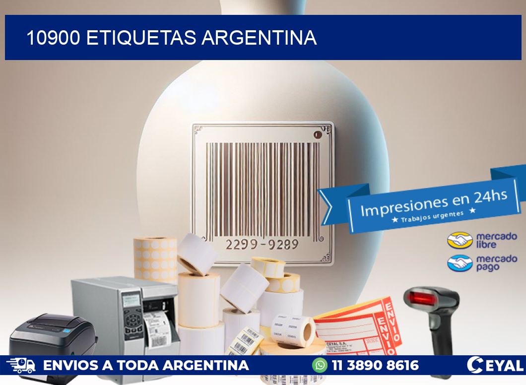 10900 ETIQUETAS ARGENTINA