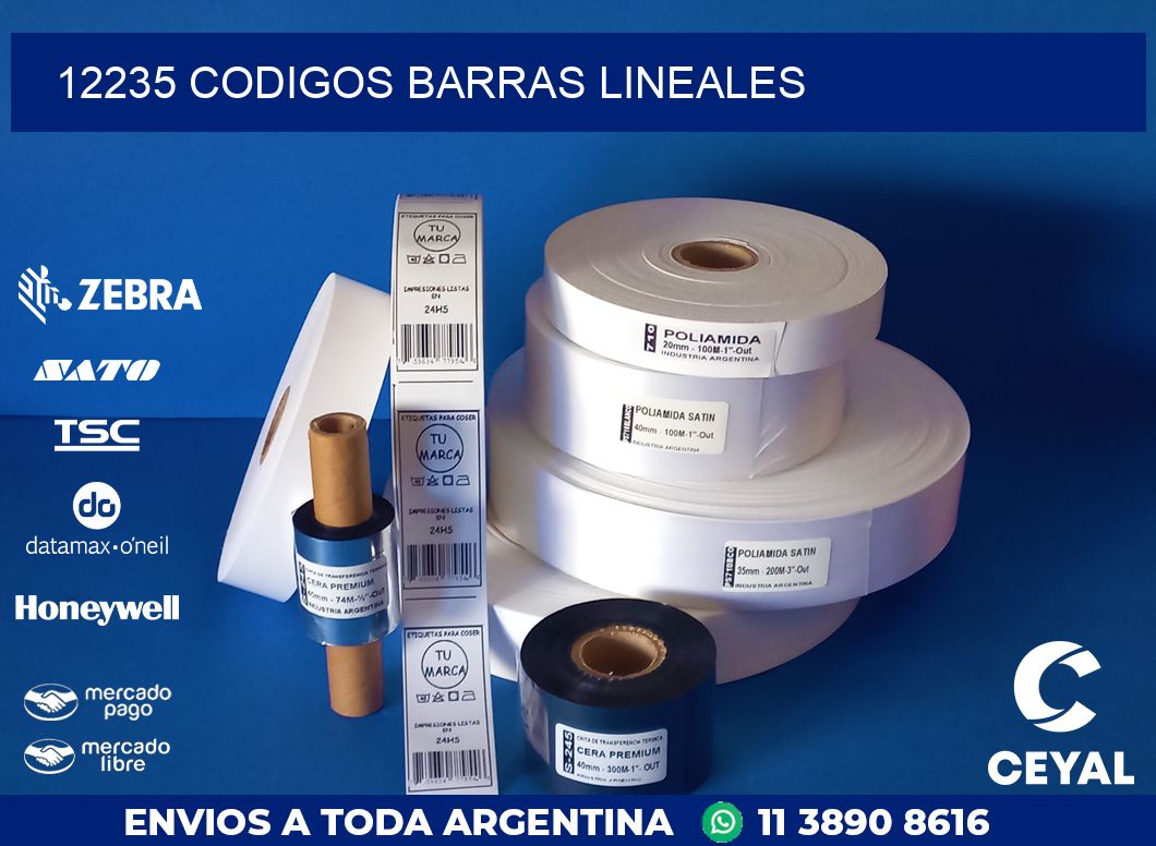 12235 CODIGOS BARRAS LINEALES
