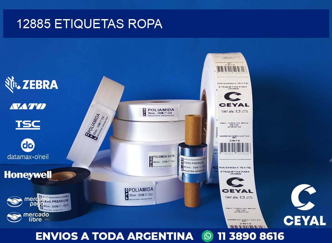 12885 ETIQUETAS ROPA