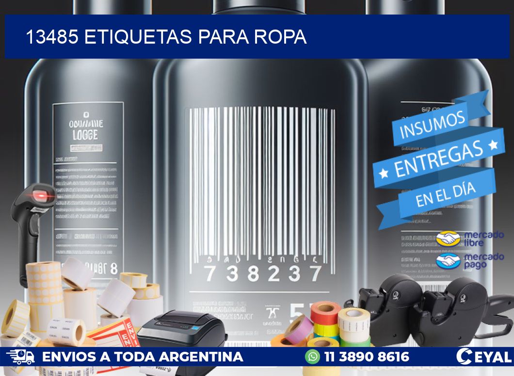 13485 Etiquetas para ropa