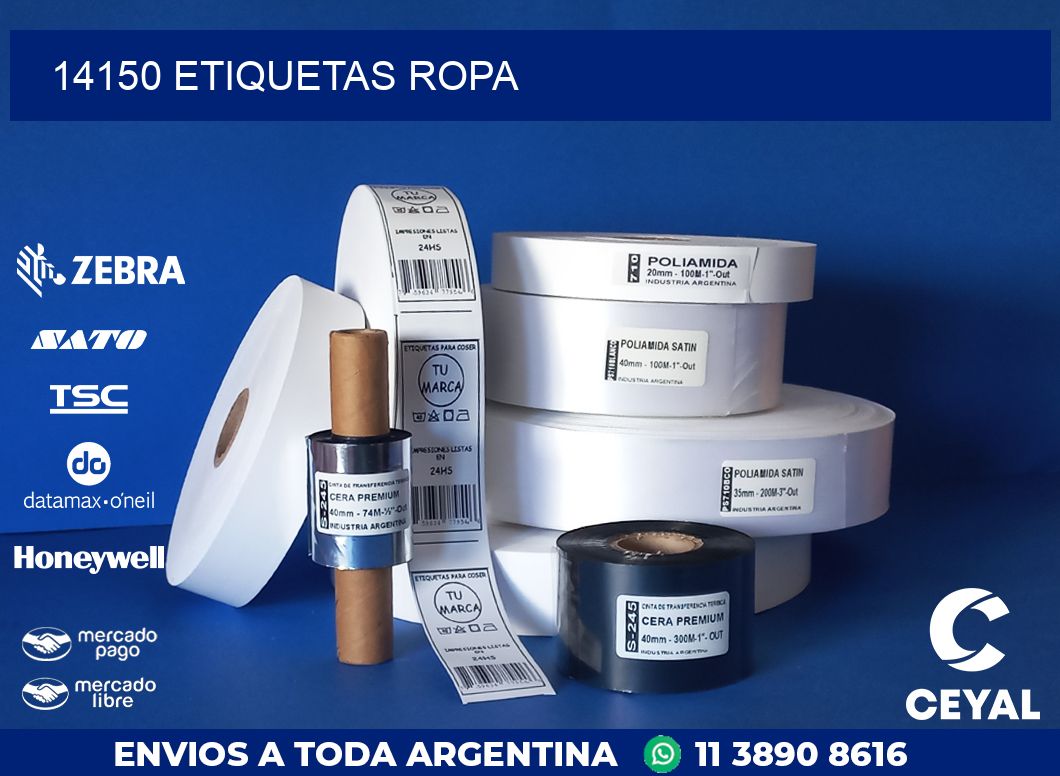 14150 ETIQUETAS ROPA