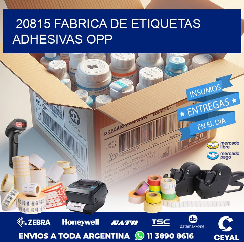 20815 FABRICA DE ETIQUETAS ADHESIVAS OPP