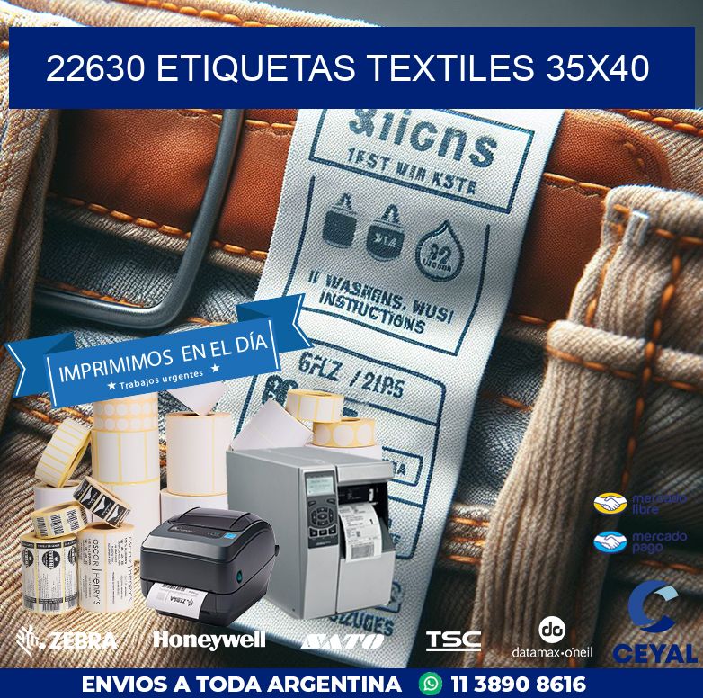 22630 ETIQUETAS TEXTILES 35X40