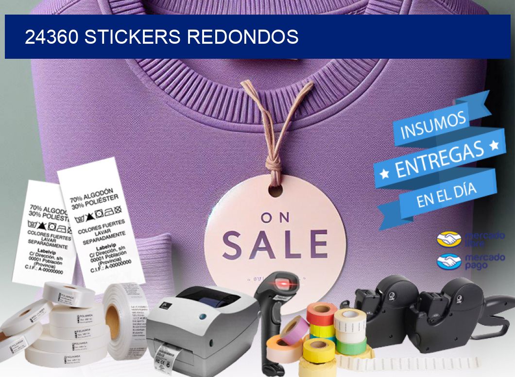 24360 STICKERS REDONDOS