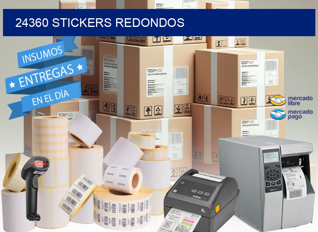 24360 STICKERS REDONDOS
