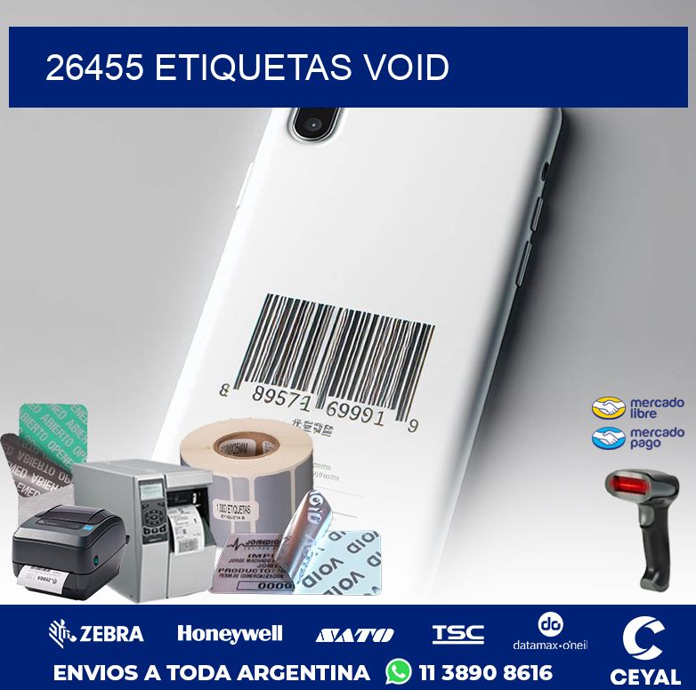 26455 ETIQUETAS VOID