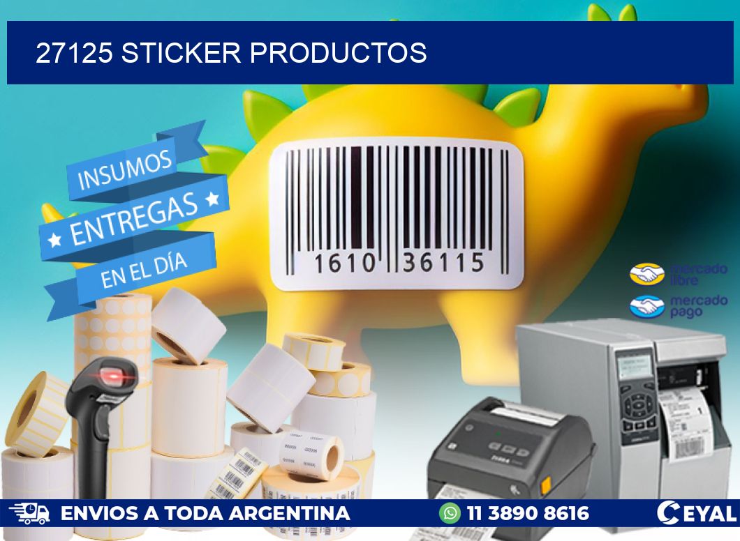27125 STICKER PRODUCTOS
