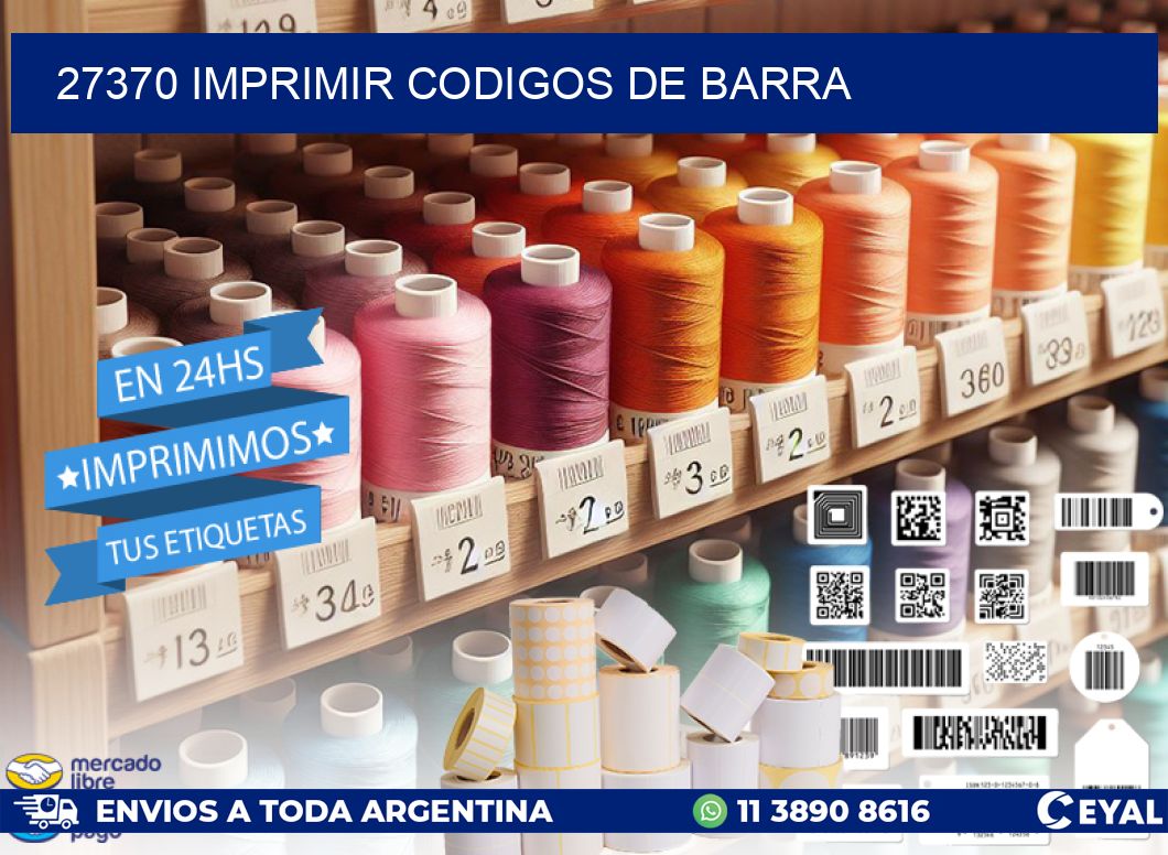 27370 imprimir codigos de barra
