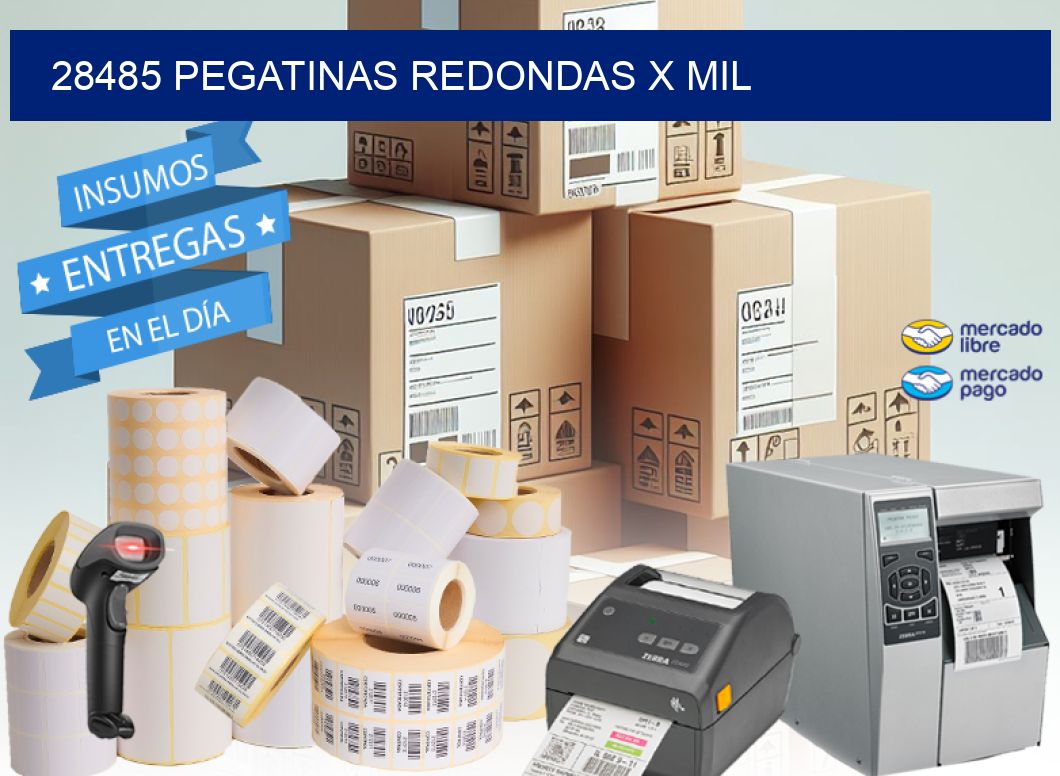 28485 PEGATINAS REDONDAS X MIL
