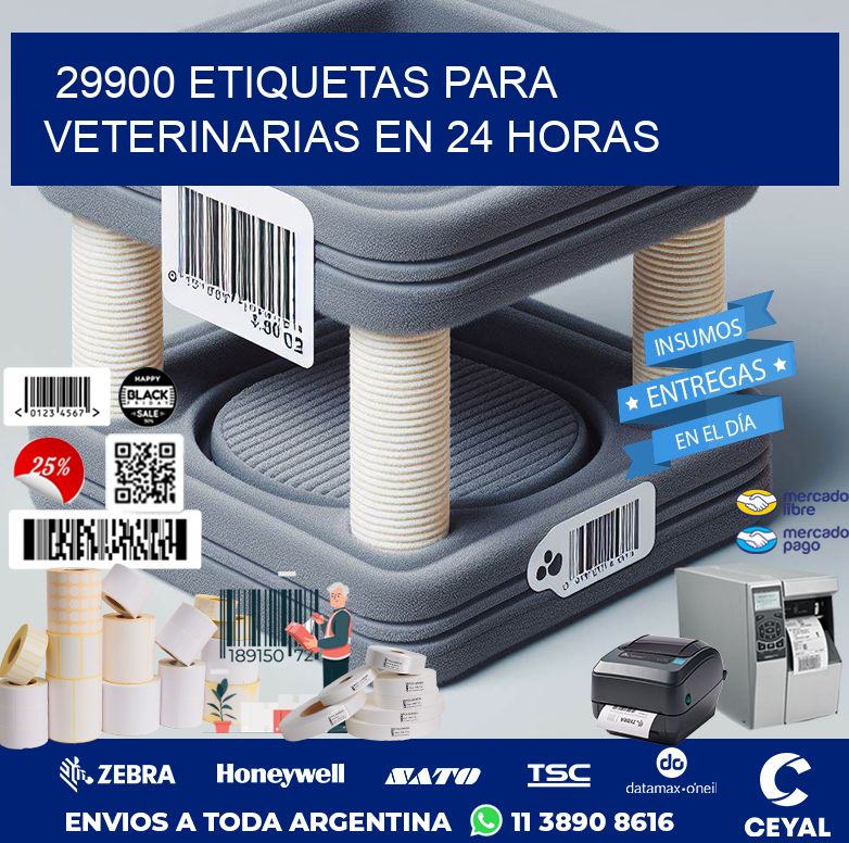 29900 ETIQUETAS PARA VETERINARIAS EN 24 HORAS