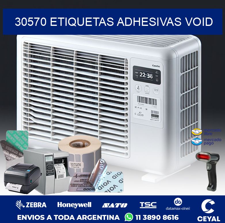 30570 ETIQUETAS ADHESIVAS VOID