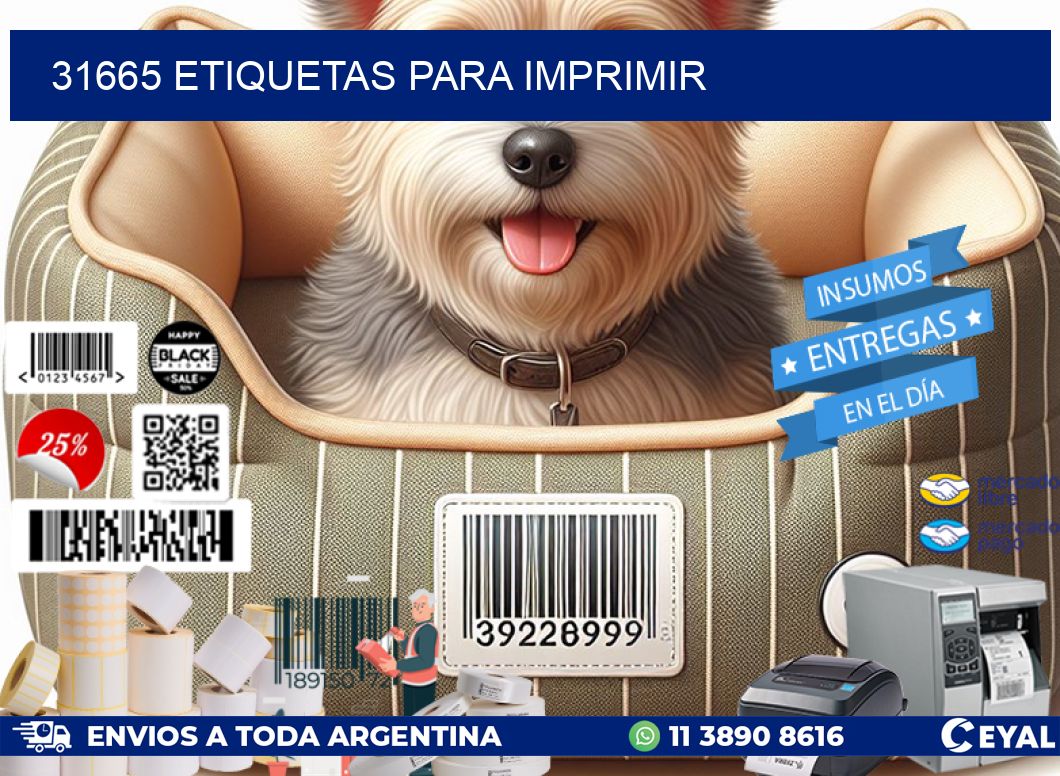 31665 etiquetas para imprimir