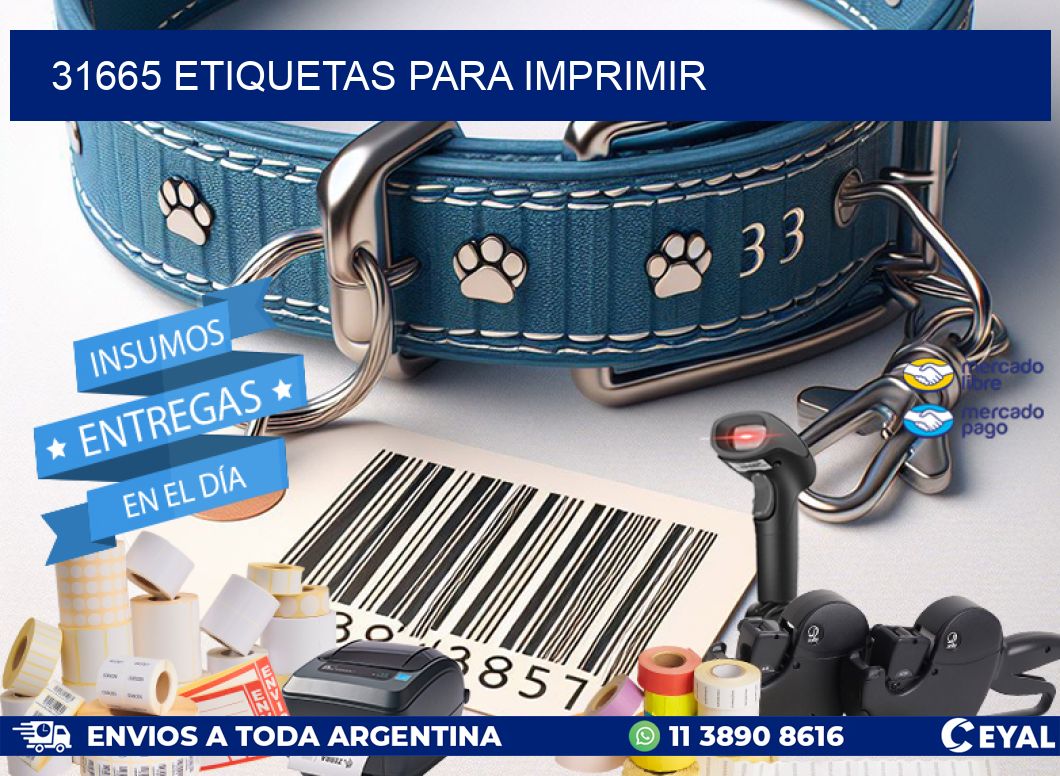 31665 etiquetas para imprimir