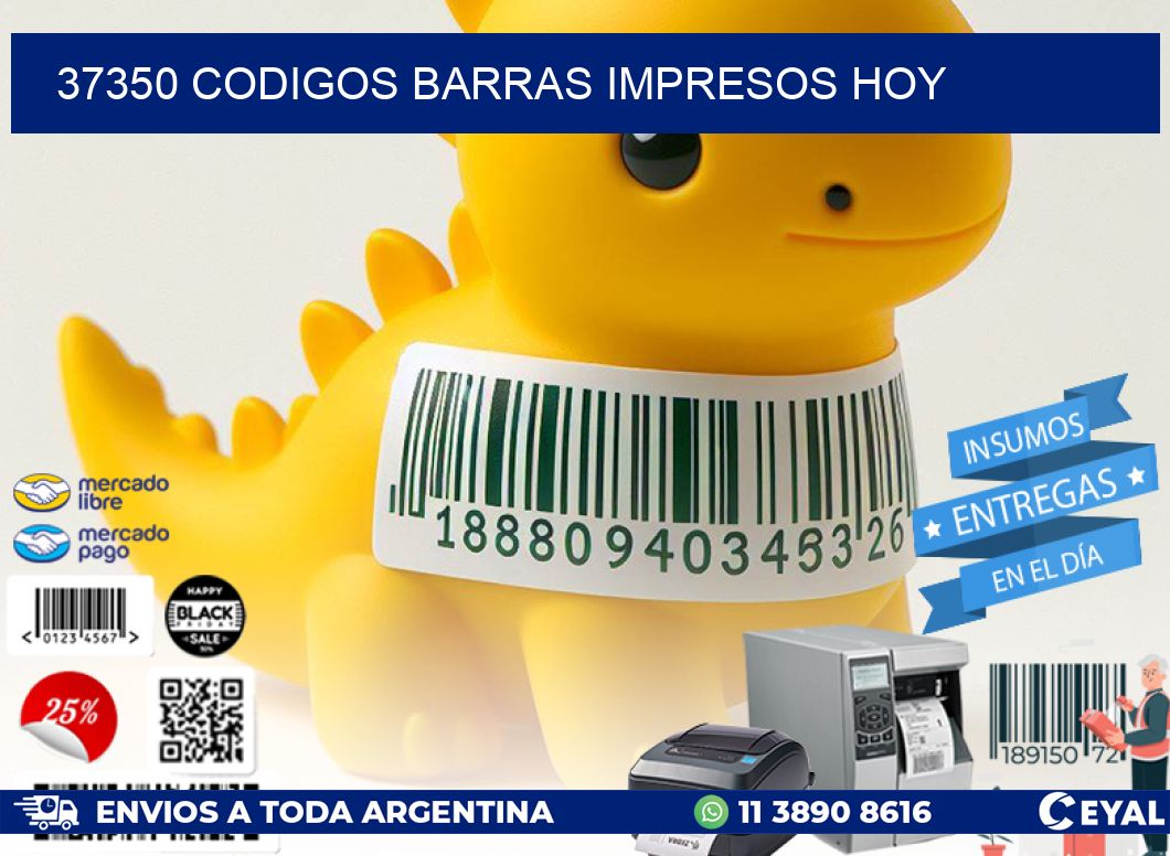 37350 CODIGOS BARRAS IMPRESOS HOY