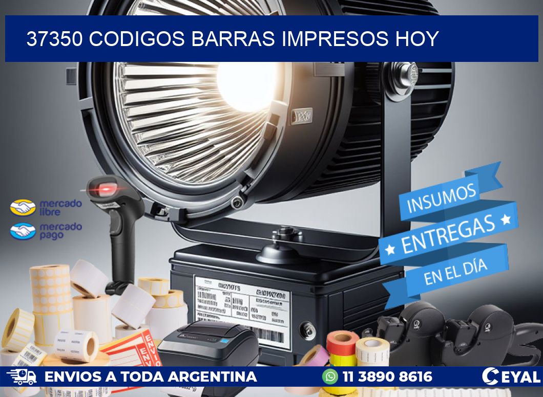 37350 CODIGOS BARRAS IMPRESOS HOY