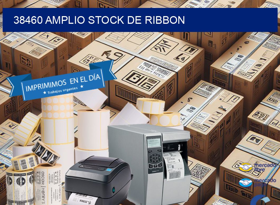 38460 AMPLIO STOCK DE RIBBON