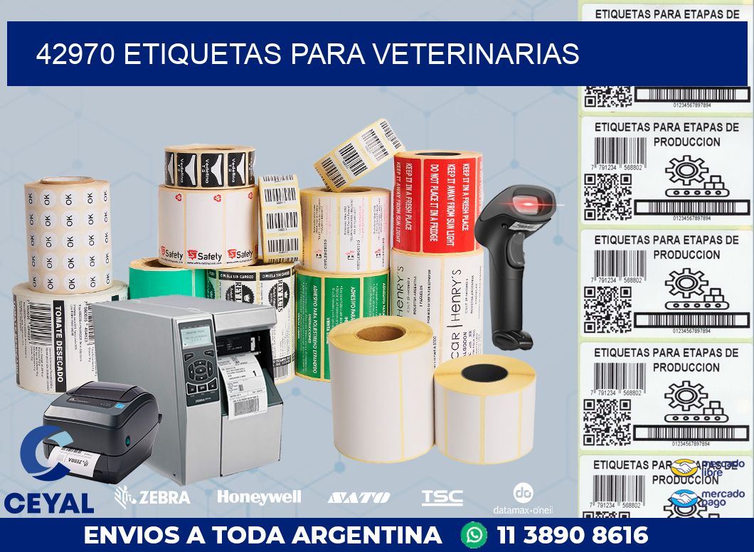 42970 ETIQUETAS PARA VETERINARIAS