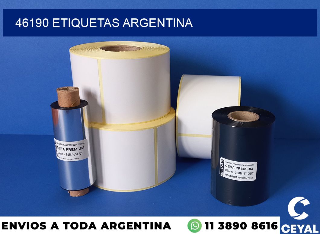 46190 ETIQUETAS ARGENTINA