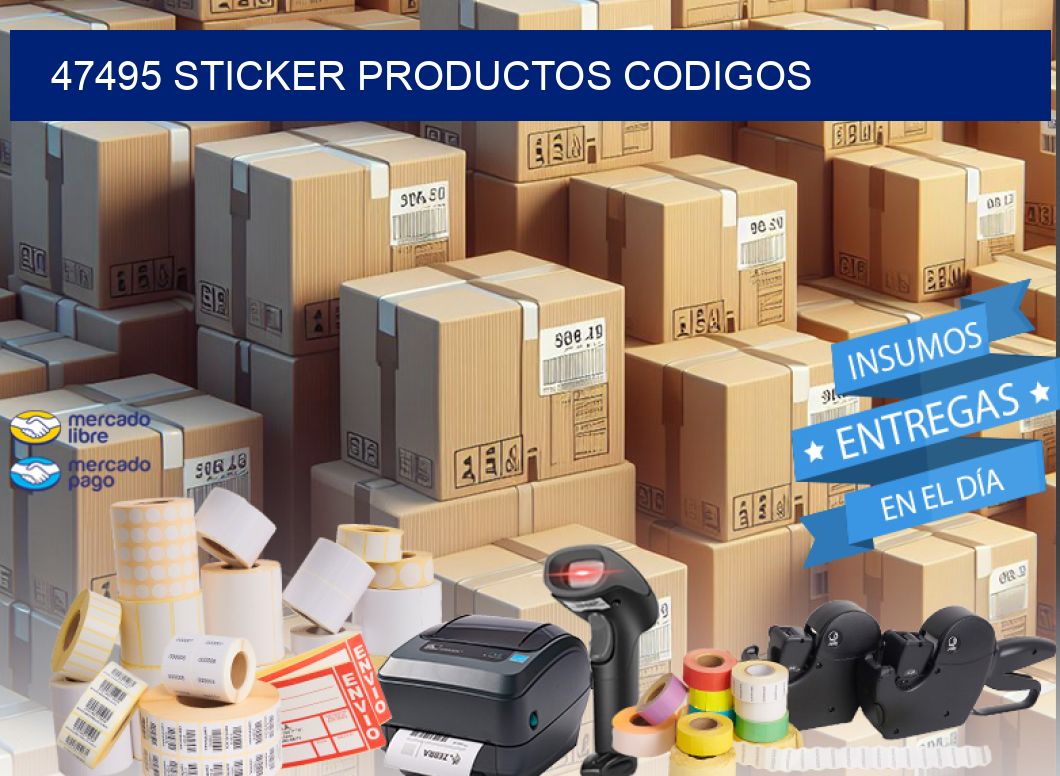 47495 sticker productos codigos