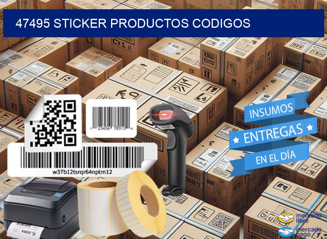47495 sticker productos codigos