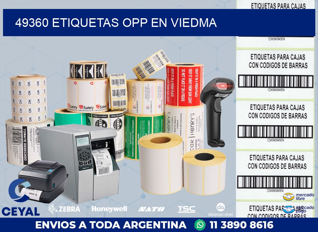 49360 ETIQUETAS OPP EN VIEDMA