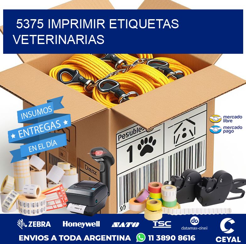 5375 IMPRIMIR ETIQUETAS VETERINARIAS