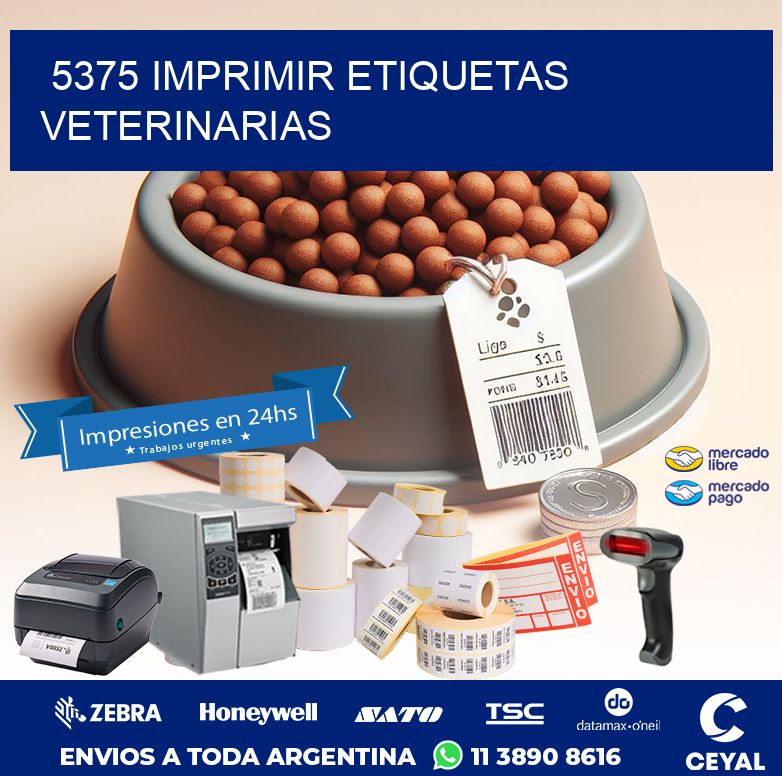 5375 IMPRIMIR ETIQUETAS VETERINARIAS