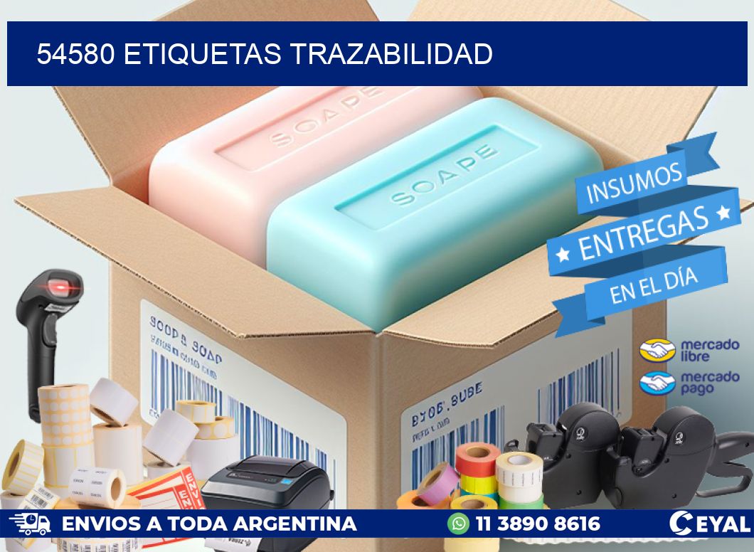 54580 Etiquetas trazabilidad