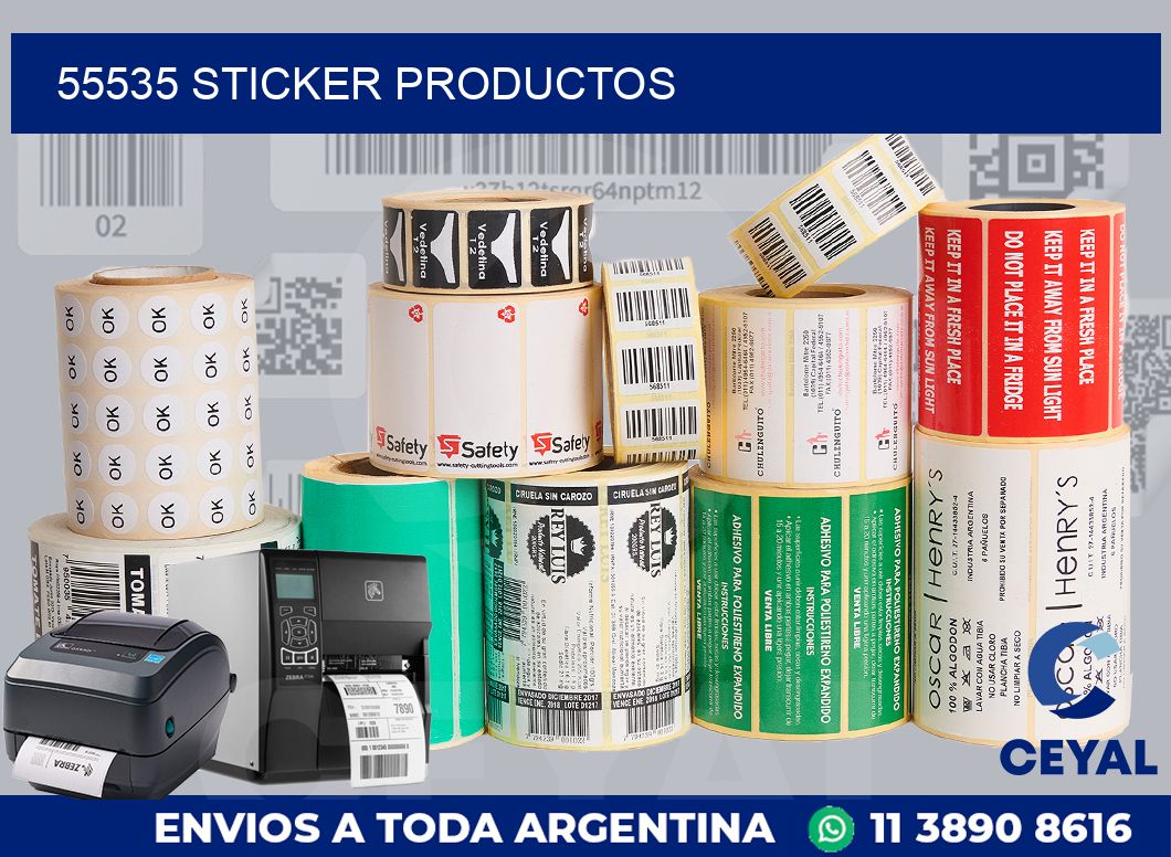 55535 Sticker productos