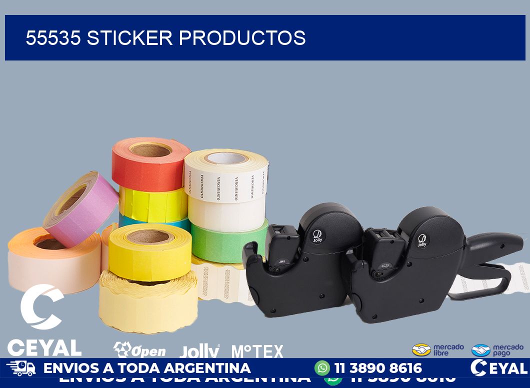 55535 Sticker productos