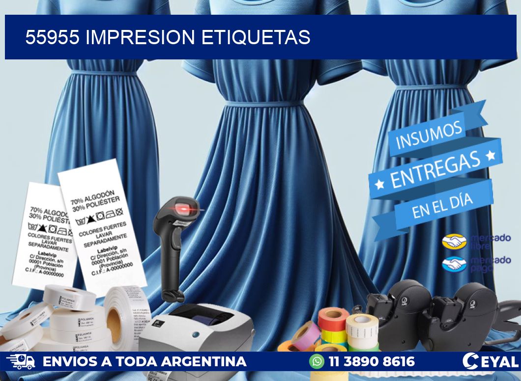 55955 IMPRESION ETIQUETAS