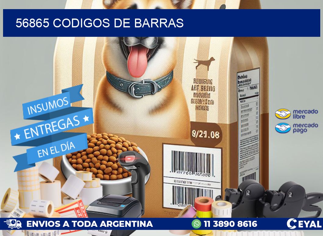 56865 codigos de barras