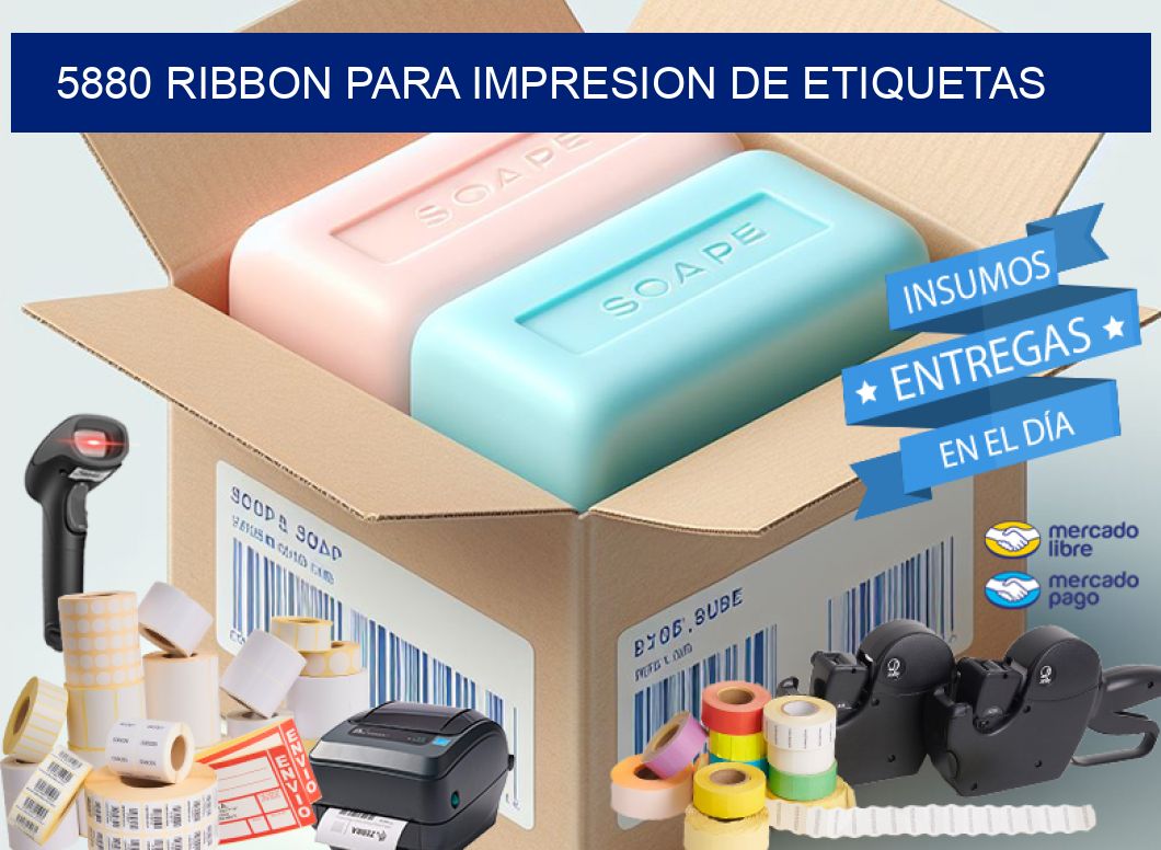 5880 RIBBON PARA IMPRESION DE ETIQUETAS