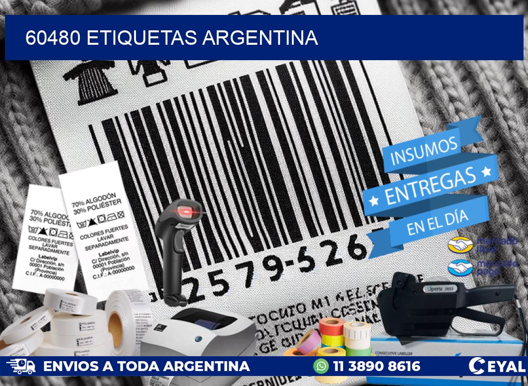 60480 ETIQUETAS ARGENTINA