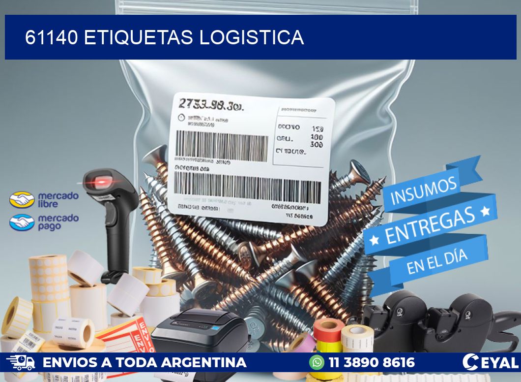 61140 etiquetas logistica