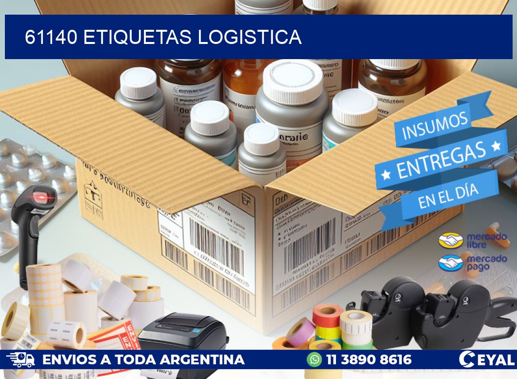 61140 etiquetas logistica