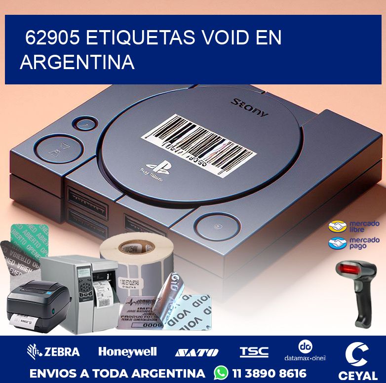62905 ETIQUETAS VOID EN ARGENTINA